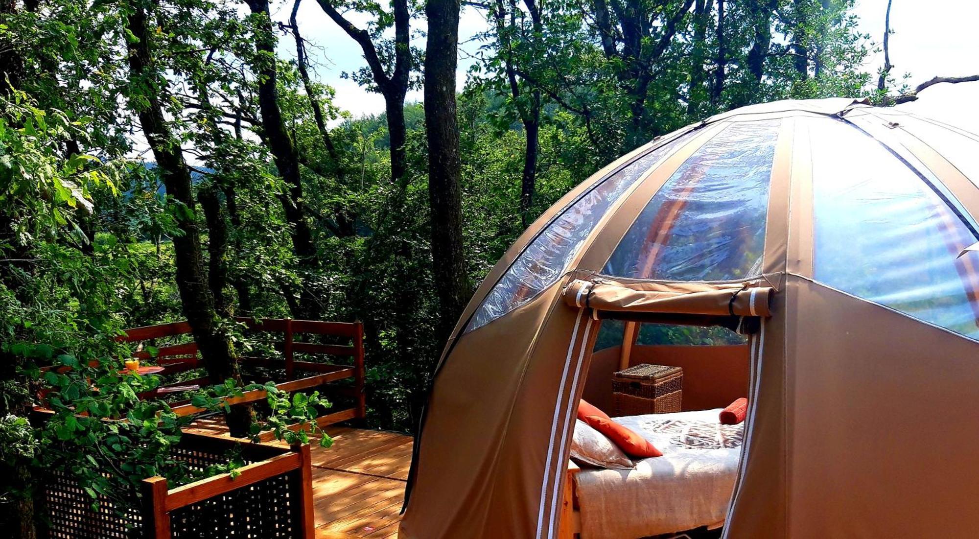 Le Mobil'Dome A Marie Otel Cambounes Dış mekan fotoğraf